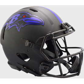 Baltimore Ravens ECLIPSE Authentic Speed Football Helmet 2020