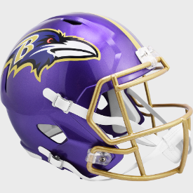 Baltimore Ravens Speed Replica Football Helmet FLASH