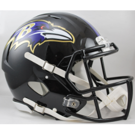 Baltimore Ravens Authentic Speed Football Helmet