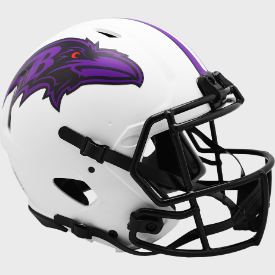 Baltimore Ravens LUNAR Authentic Speed Football Helmet